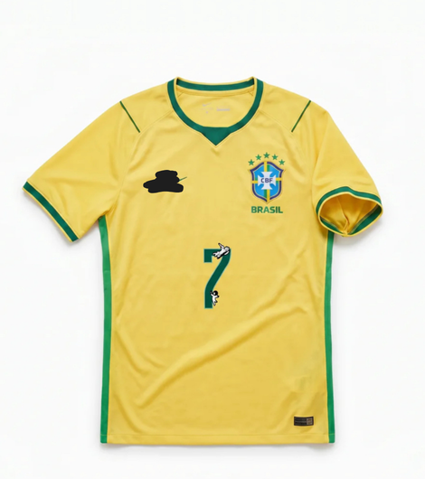 Camiseta Brasil x Vinicius Jr