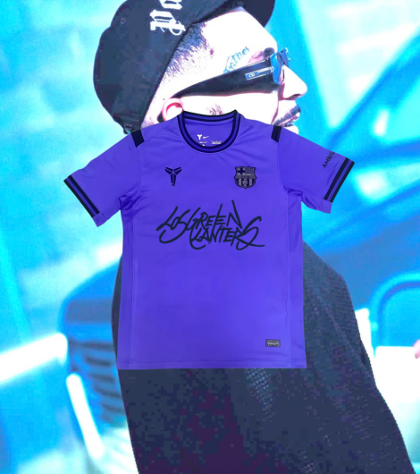Camisetas Fútbol x Cantantes