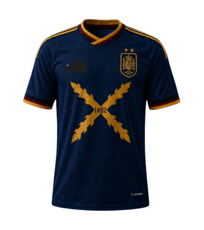 Camiseta España 1492 (2 estrellas) (Azul)