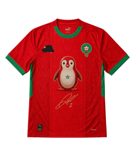 Camiseta Marruecos x Achraf Hakimi