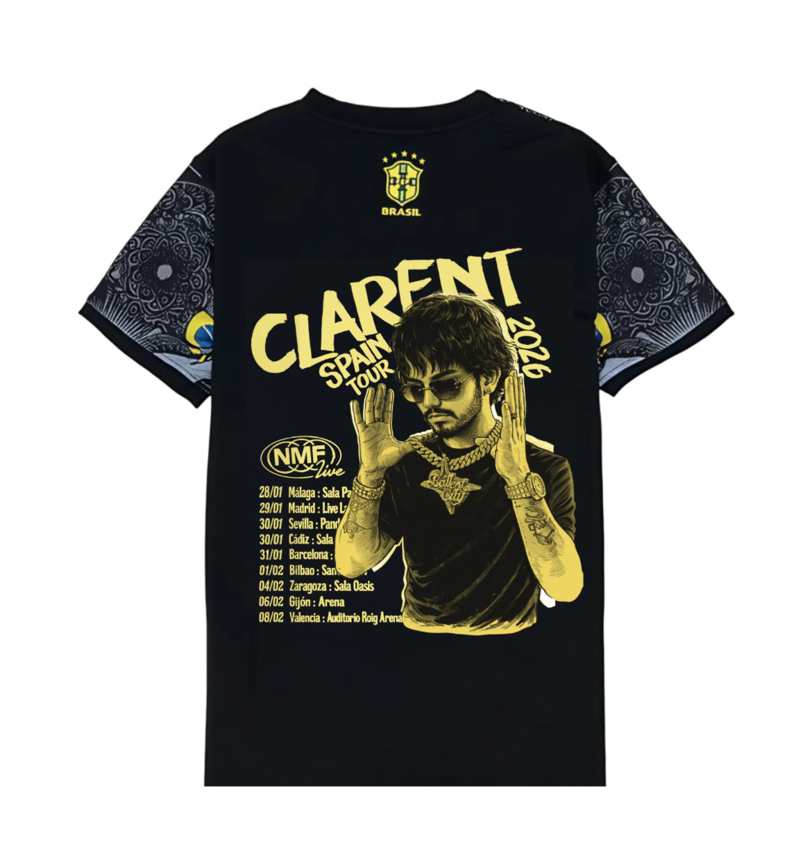 Camiseta Brasil x Clarent