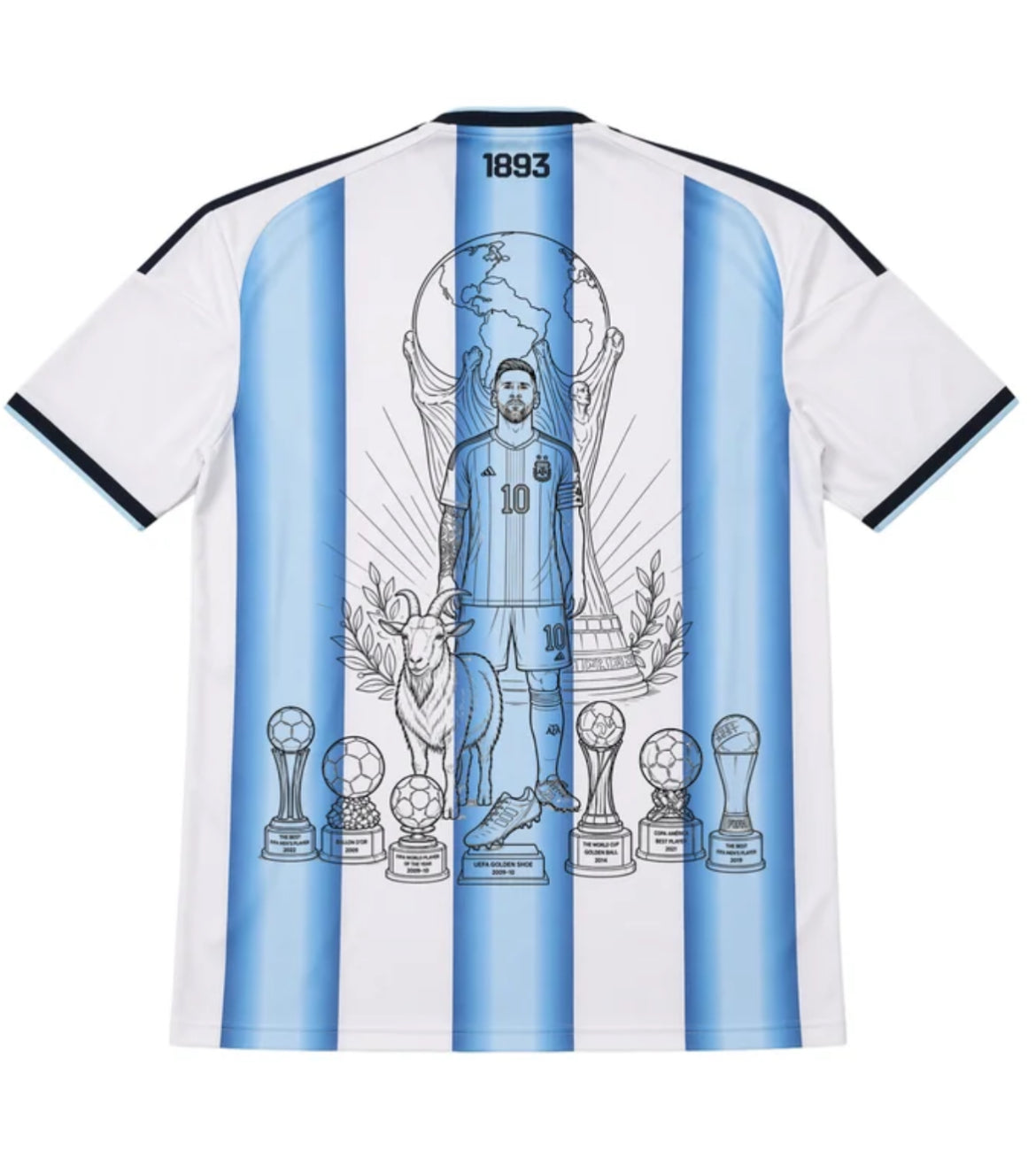 Camiseta Argentina x Messi