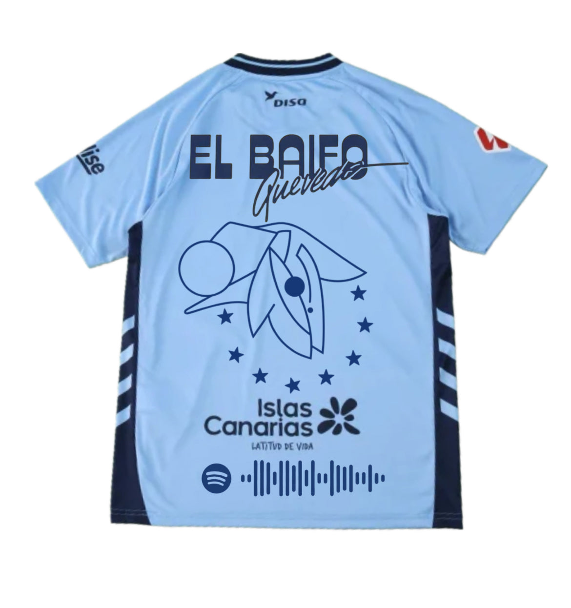 Camiseta Las Palmas x Quevedo (Baifo)