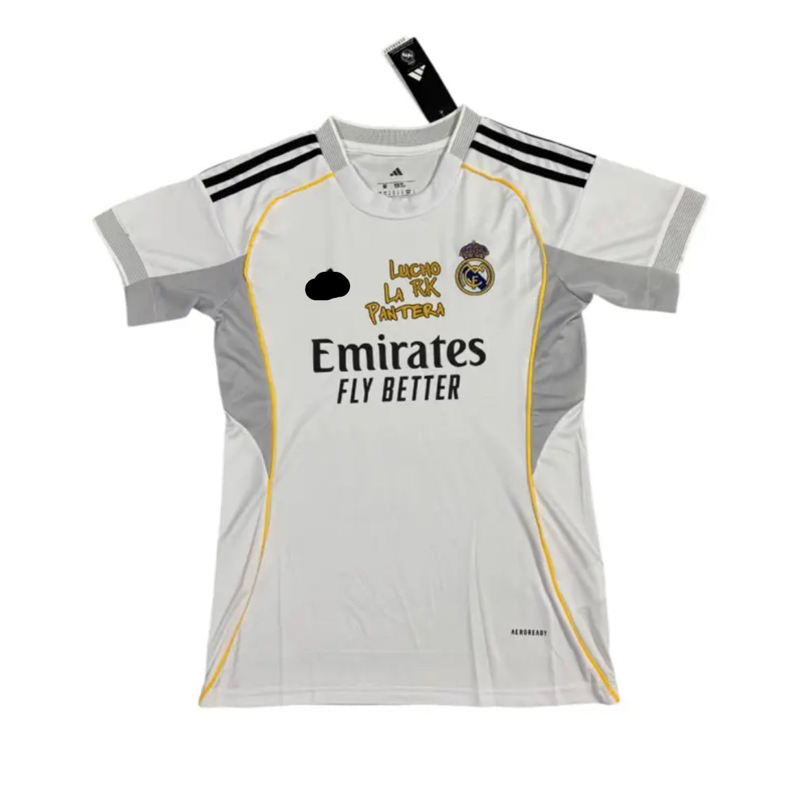 Camiseta Real Madrid x La Pantera y Lucho